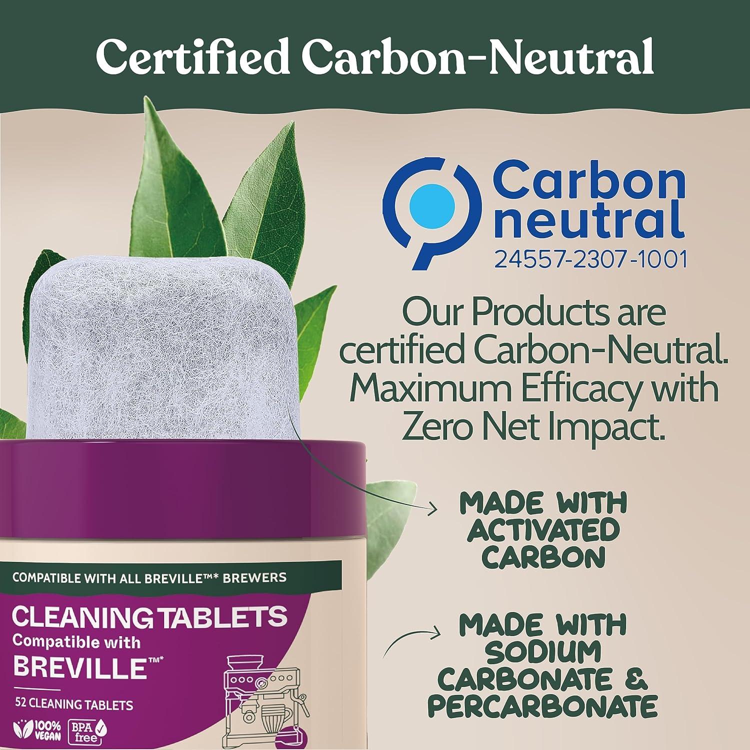 image:imageRoobi Breville Compatible Espresso Machine Cleaning amp Maintenance Kit Includes 52 Breville Cleaning Tablets and 6 Water Filters Carbon Neutral 1 Year SupplyCleaning Kit