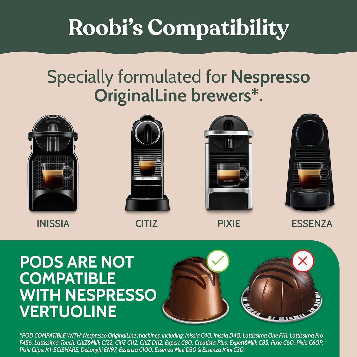 image:imageRoobi Cleaning Pods Compatible with Nespresso Includes 1 Reusable Pod amp 12 Cleaning Tablets Specially Formulated for Originaline Machines 1 Year SupplyDescaling Cleaning Kit