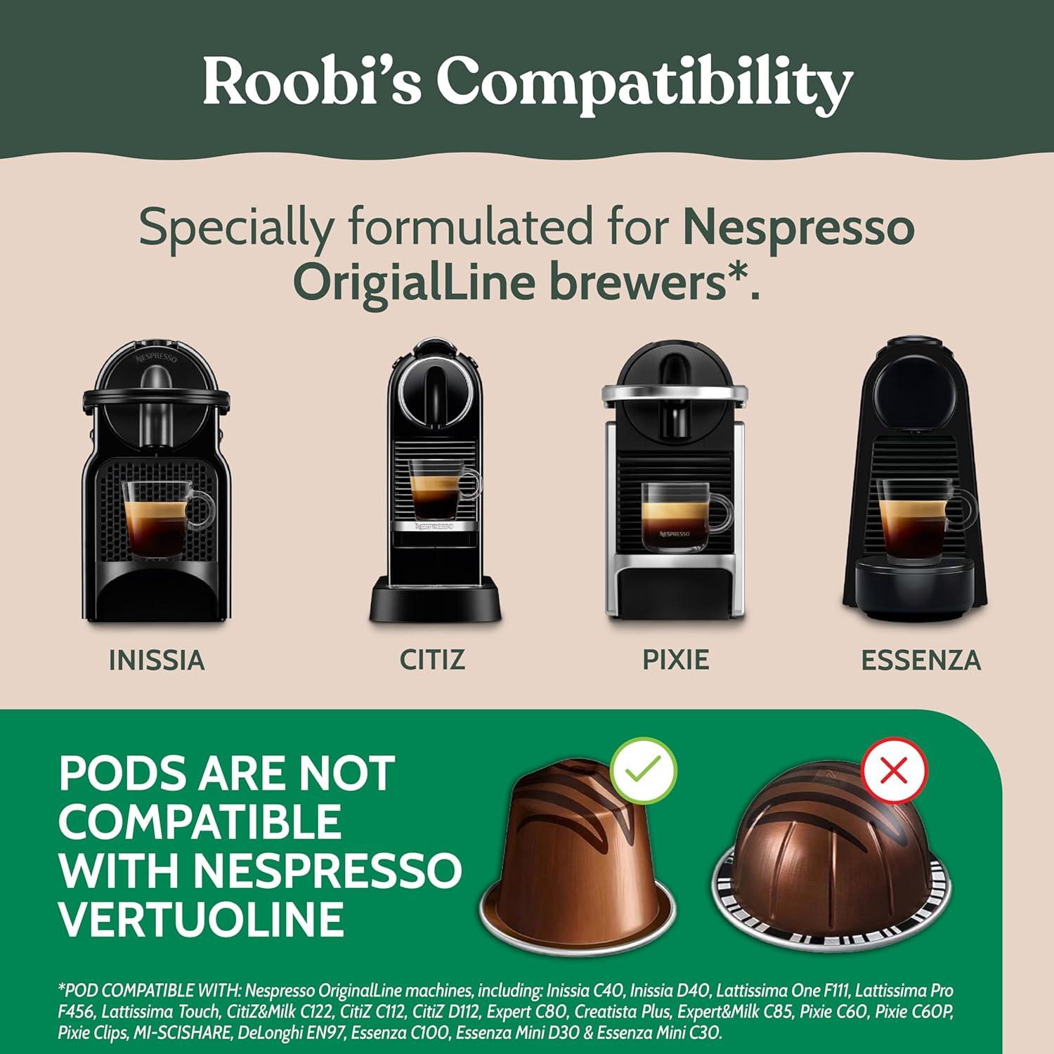 image:imageRoobi Cleaning Pods Compatible with Nespresso Includes 1 Reusable Pod amp 12 Cleaning Tablets Specially Formulated for Originaline Machines 1 Year SupplyCleaning Pods