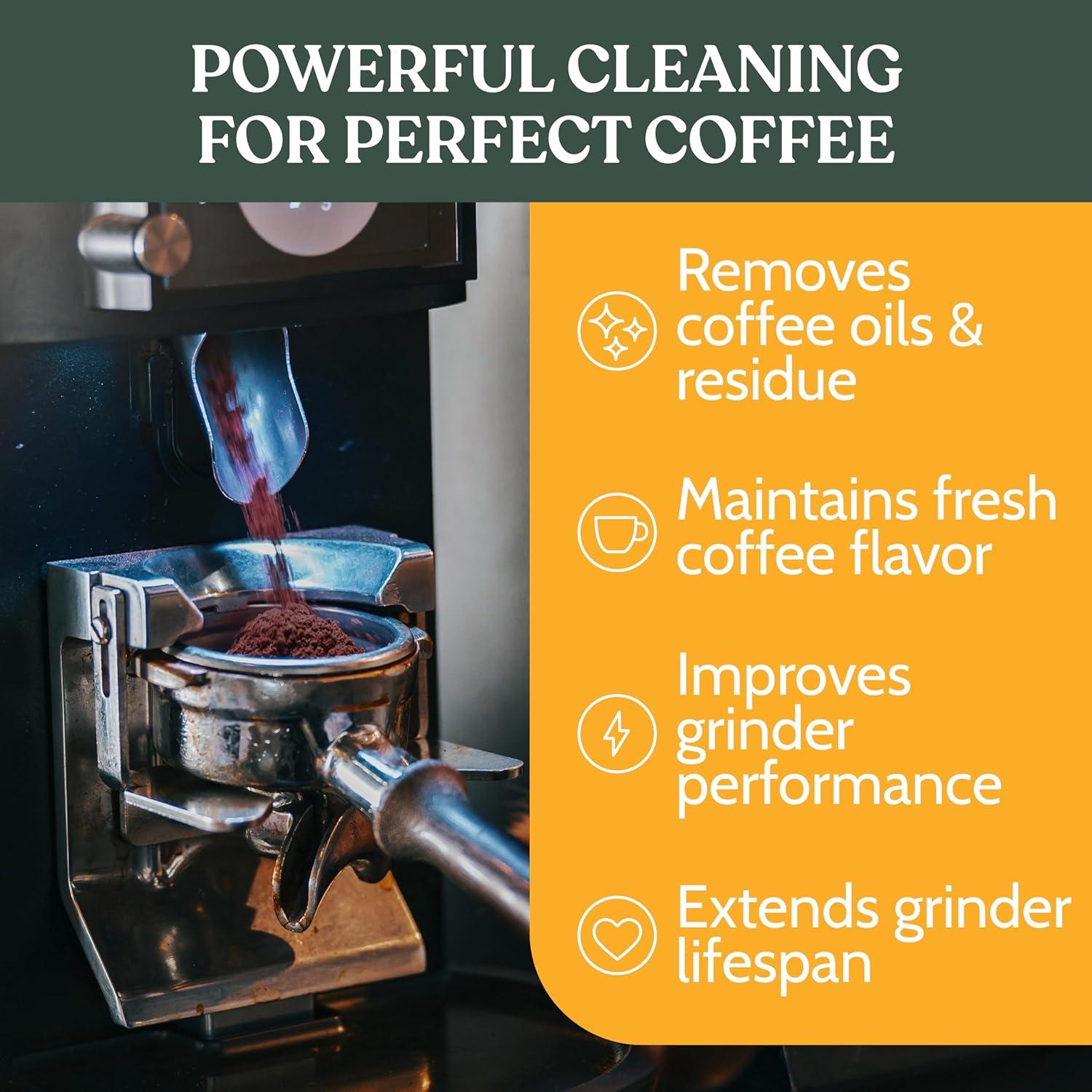image:imageRoobi Espresso Machine Cleaning Tablets Coffee Machine Cleaner Tabs 100 Count Carbon Neutral Espresso Clean PackCoffee Grinder Cleaning Tablets