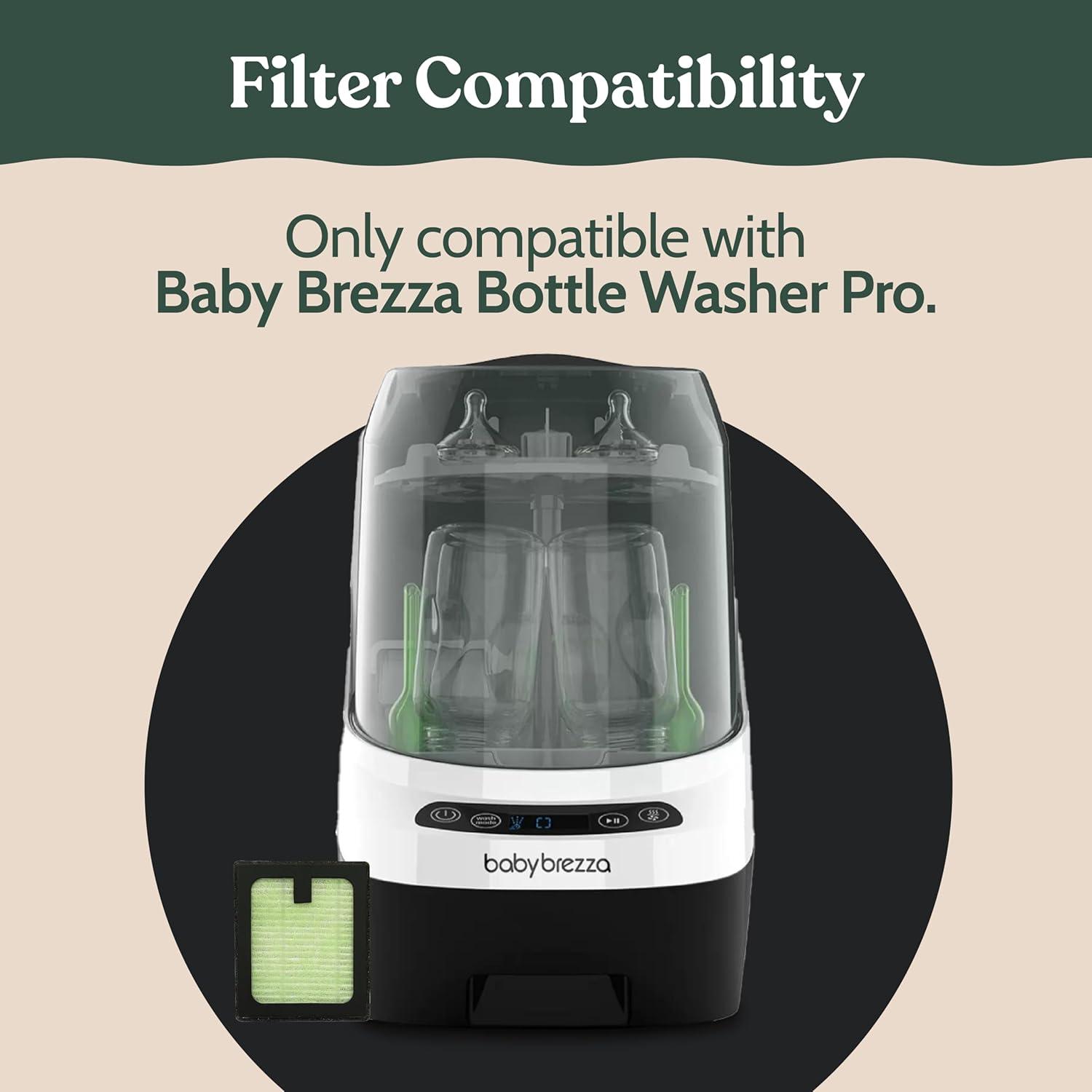 image:imageRoobi Hepa Filters Compatible with Baby Brezza Specially Formulated for Washer Pro 4 Carbon Neutral Replacement PackHepa Filters