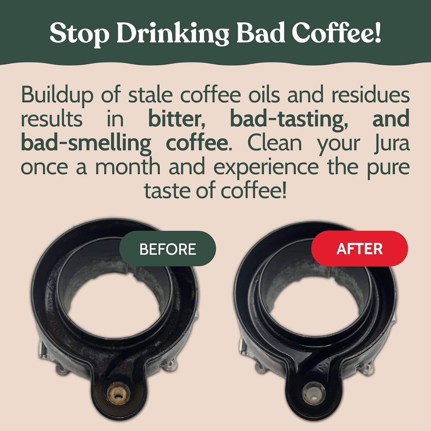 image:imageRoobi Jura Compatible Descaling Tablets 12 Jura Descaling Tablets for Automatic Espresso Coffee Machines 100 Vegan Carbon NeutralCleaning Tablets