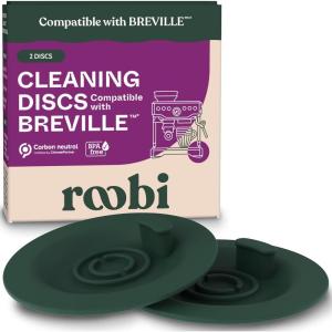 image:imageRoobi Breville Compatible Espresso Machine Cleaning amp Maintenance Kit Includes 52 Breville Cleaning Tablets and 6 Water Filters Carbon Neutral 1 Year SupplyCleaning Disc